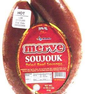 Merve Hot Beef Soujouk|16 lb